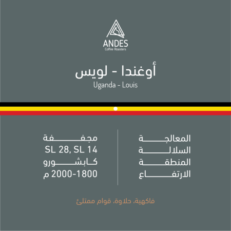 انديز - اوغندا لويس مجففة 250 جرام