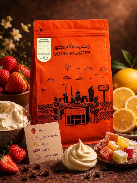 سكور - مزيج تشيز كيك فراولة 250 جرام