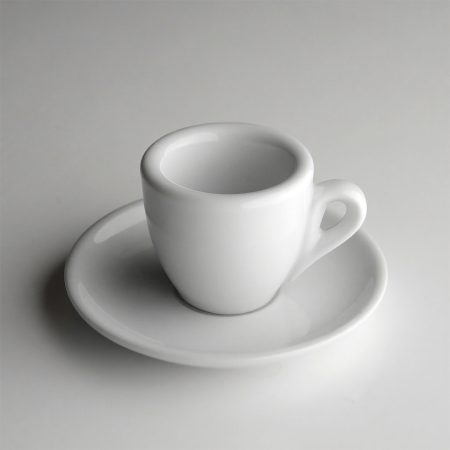 60ML – SD – كوب اسبريسو ابيض سماكة عالية
